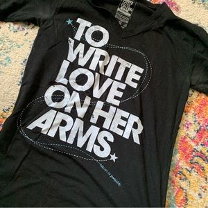 💜3/&9 To Write Love on Her Arms Tee